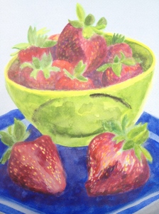 Strawberries. Copyright 2013 Robin L. Chandler